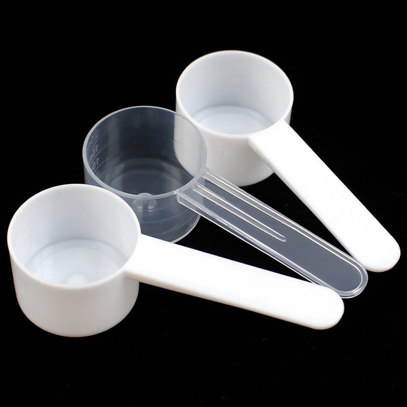 Mask spoon plastic measuring spoon 20ml milliliter spoon laundry detergent powder feed fertilizer pesticide measuring spoon filled with water 20g