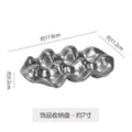Instagrammable creative photography ceramic props egg tray - trending online style display plate - jewelry storage - high-value tray