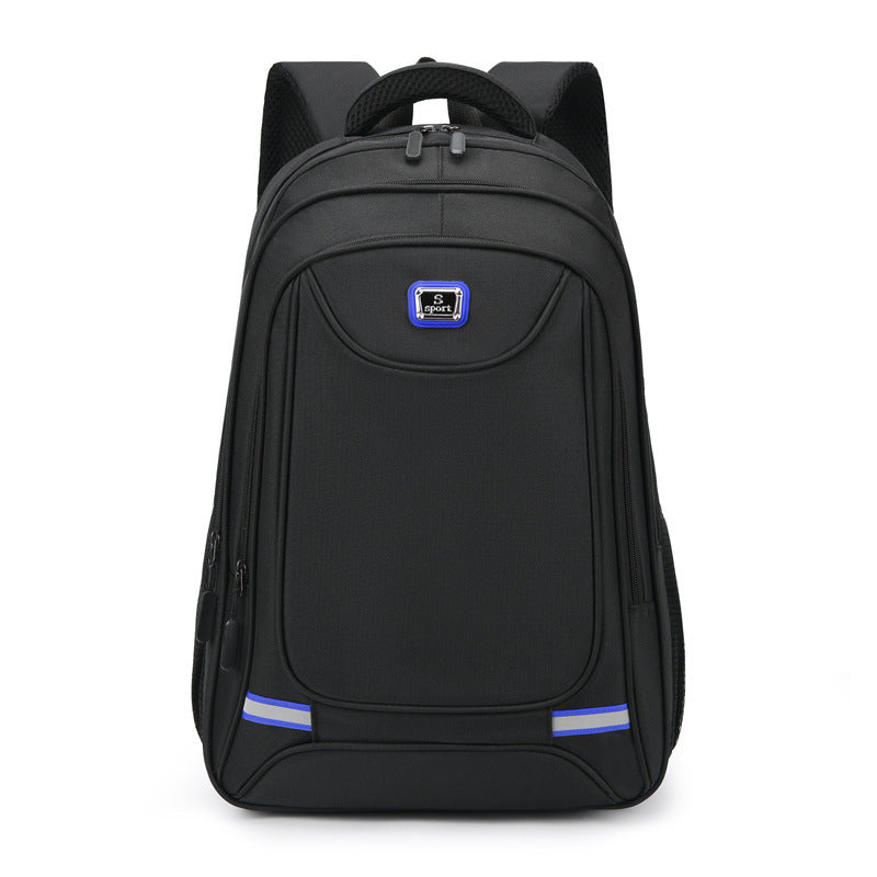 Printed logo backpack men's and women's luggage bag large capacity business trip backpack school bag business computer bag arc