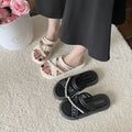 new hot-selling slippers for women, summer outdoor wear, fashionable non-slip flip-flops, fairy style cool slippers, cross-border hot-selling