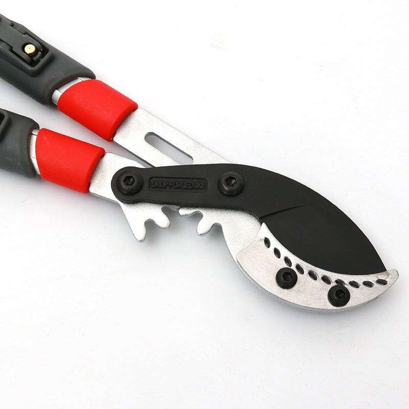 Sakawada 8855 Garden Wholesale Telescopic pruning shears, labor-saving thick branch shears, vigorous shearing and forging large opening blades