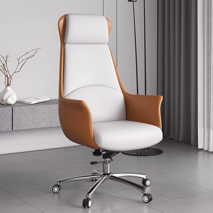 Boss chair office casual high back swivel chair computer office chair industrial for home office president manager leather chair