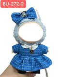 Labubu doll clothes labubu 17cm doll cute dress up one, two, three instead of suitstuffed toys
