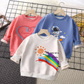 Children's hoodies:  autumn collection - thickened long-sleeve t-shirts for boys and girls, infant and toddler pullover tops