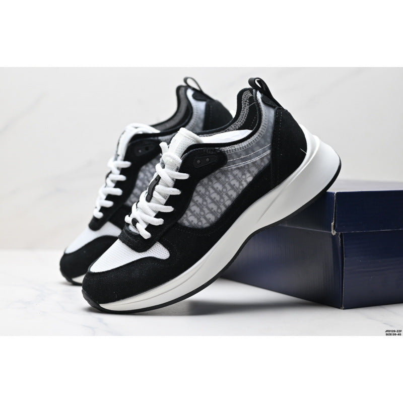 us station men's printed breathable sports shoes trendybest sellingd family heightening outdoor casual comfortable running shoes