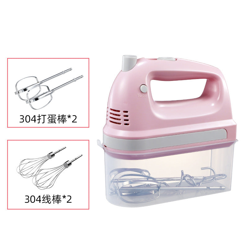 Factory direct home electric hand mixer, 5-speed low-noise cream whipper, model 6603 with storage box
