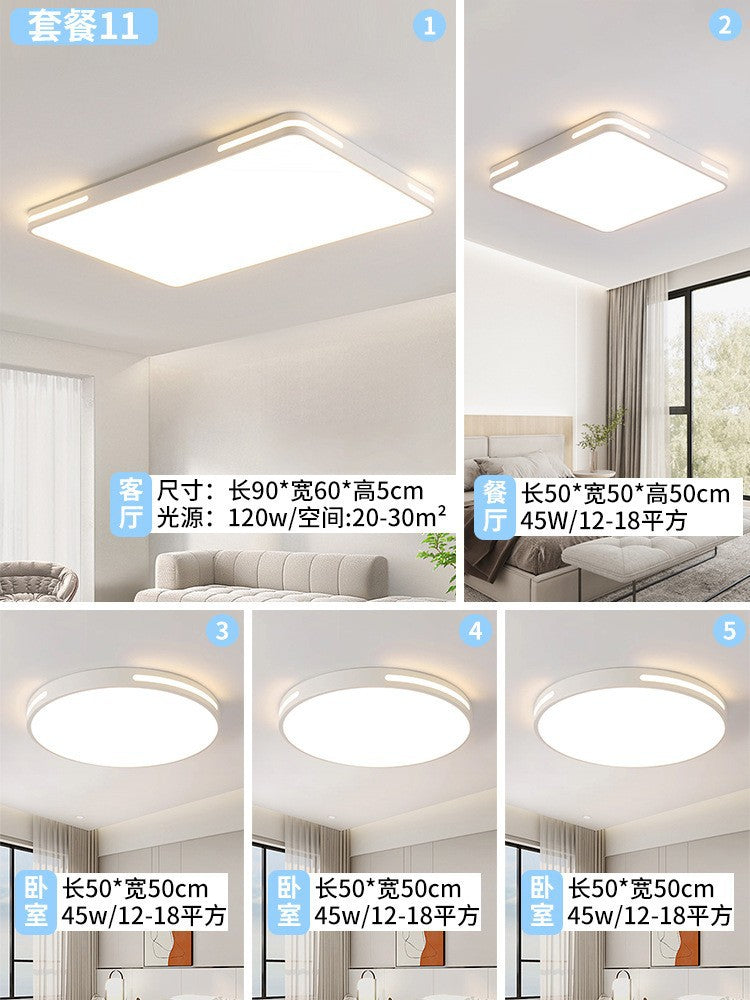 High color rendering index full spectrum living room hall main light ceiling voice Mijia access Zhongshan home improvement lighting fixtures