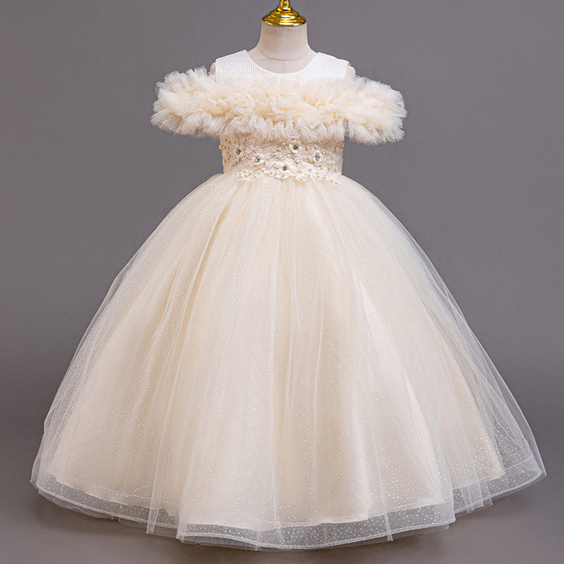 New in stock: girls' tutu princess dress - perfect for flower girls, piano recitals, and special occasions