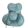Ice silk blue style