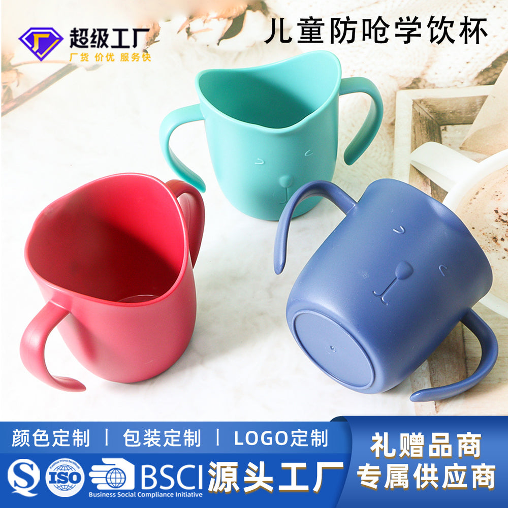 Wow! anti-colic baby bottles, anti-gas training cups - hot selling cross-border infant sippy cups with handles