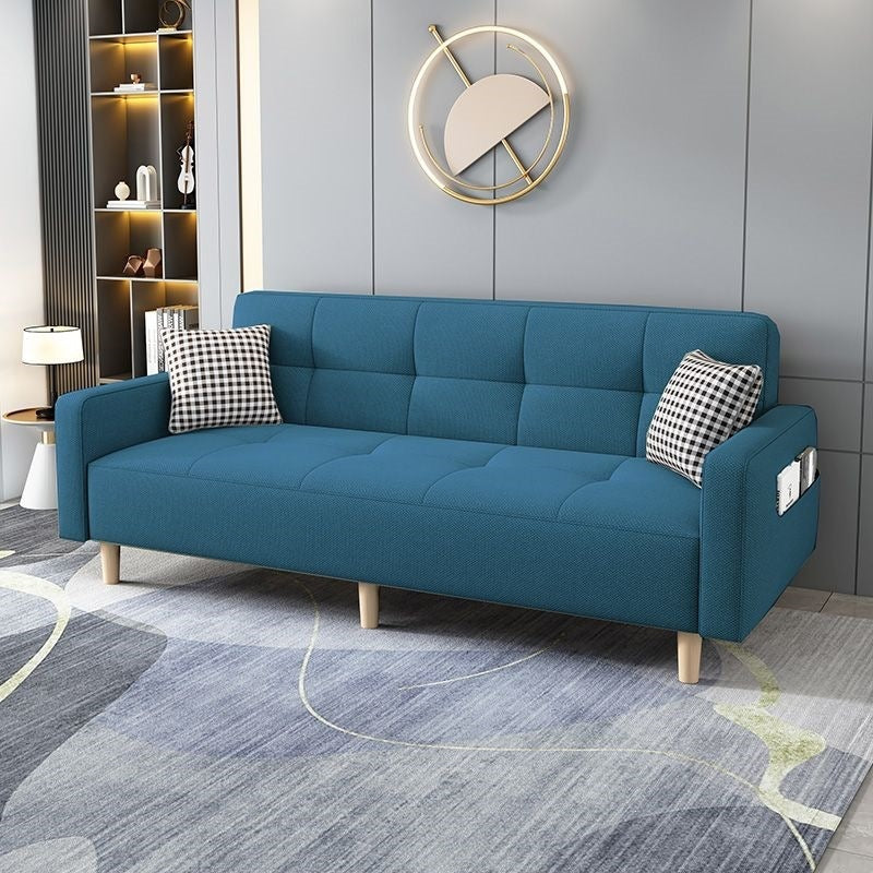Folding sofa bed - new  model for small living rooms, apartments, and rental properties - 2-in-1 design
