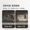 Boss office background cabinet bookcase file cabinet wooden information cabinet storage cabinet wall floor cabinet office furniture