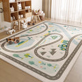 Carpet living room kids room layout reading area parking lot early education center floor mat climbing mat bedroom study mat