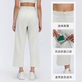 Women's spring/summer casual pants - modal, loose fit, slimming, straight leg - commute, outdoor, fitness, and activewear - d26013
