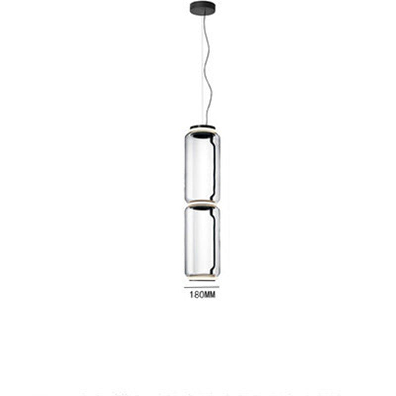 Zhengda home furnishing italian flos import glass height milan led stairwell living room dining room study chandelier