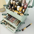 Cosmetic organizer box desktop storage rack drawer-style organizer vanity dustproof lipstick skincare storage box