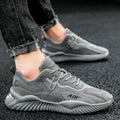 2025 new spring breathable korean style trendy mesh athletic men's shoes - versatile casual spring running dad shoes