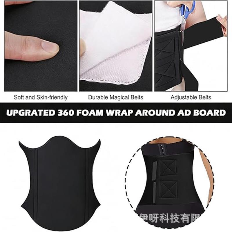 bestseller: postpartum/post-operative body shaper for waist and abdomen, designed for liposuction recovery. features a 360-degree compression panel for shaping and support