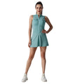 Workwear one-piece tennis uniform women's new arrivalfashion silm breathable fitness badminton skirt suit women's sports tennis uniform
