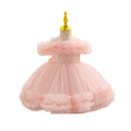 Fashionexportnew arrivalgirl princess dress stage performance baby girl birthday puff cake skirt kids dress
