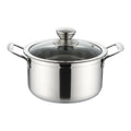Stainless steel soup pot thickened noodle cooking small milk pot induction cooker mini small pot one person one pot 304 small hot pot