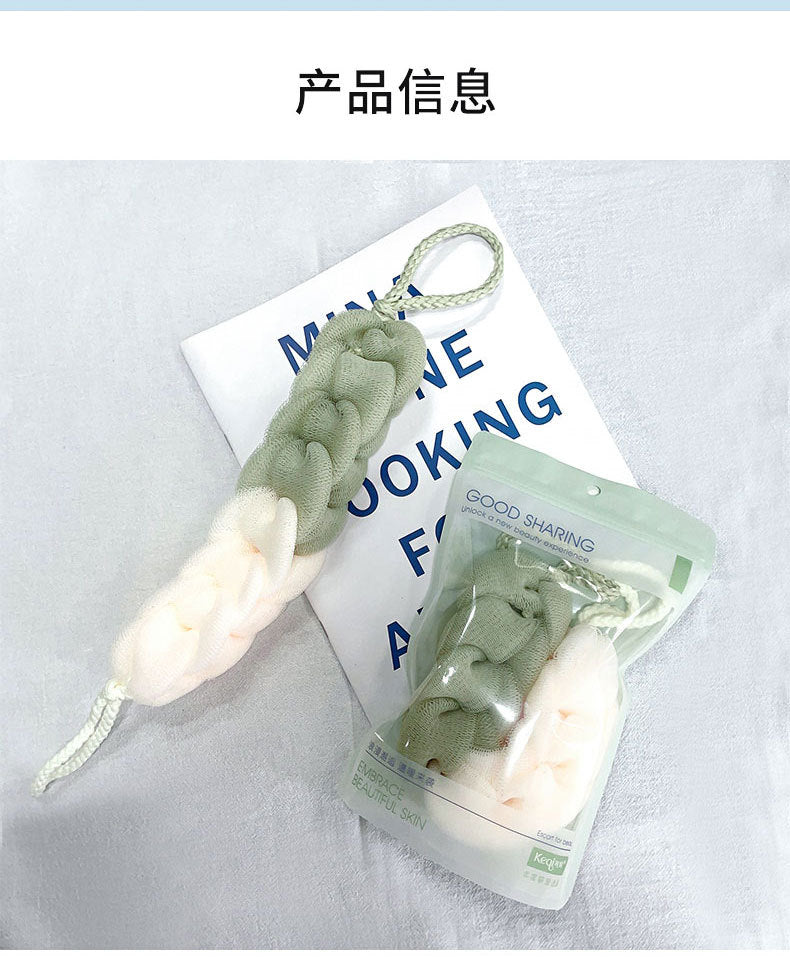 Bath ball oem bath independent foaming tennis bath tool processing personalized bath flower bath bath tool