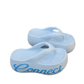 Eva flip-flops women's 2026 summer new thick-soled outdoor sandals beach bathroom bath couple slippers