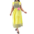 D228 cross-border new independent station  summer hollow stitching large size loosesexyelegance european and american dress