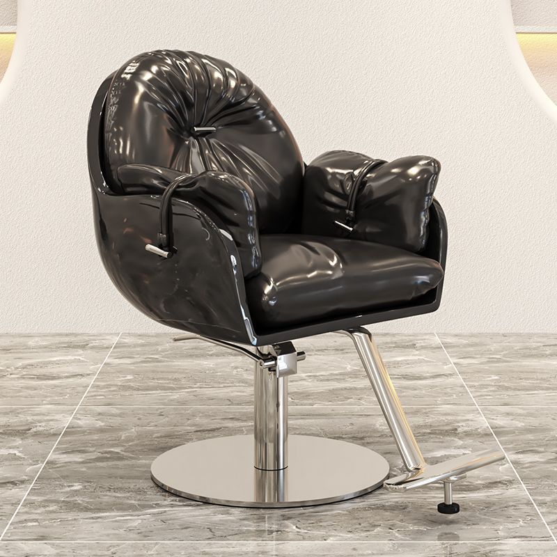 Hairdressing shop chair hairdressing chair internet celebrity hair salon special classy hairdressing shop seat hair cutting stool stainless steel hairdressing chair