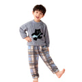 【matching family set】autumn/winter boys' and girls' half-fleece thickened new style big kids' girls' loungewear winter collection