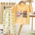 Dxck08-short-sleeved trousers-beng beng rabbit