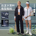 New women's loose-fit training & fitness set: quick-dry tennis top, long-sleeve running & yoga jacket