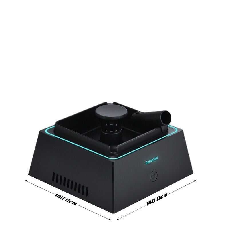 electronic ashtray air purifier - smart home aroma diffuser, odor eliminator, smoke remover, and silent operation