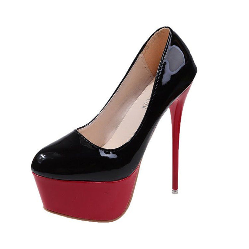 Sky-high heels: 2026 new sexy stiletto platform pumps - breathable, elegant, nightclub-ready, ultra-high heel single shoes for women