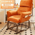 Lazy sofa chair for homesmall apartment multi-level adjustable plaid long sitting casual lounge chair bedroom foldable bed back chair