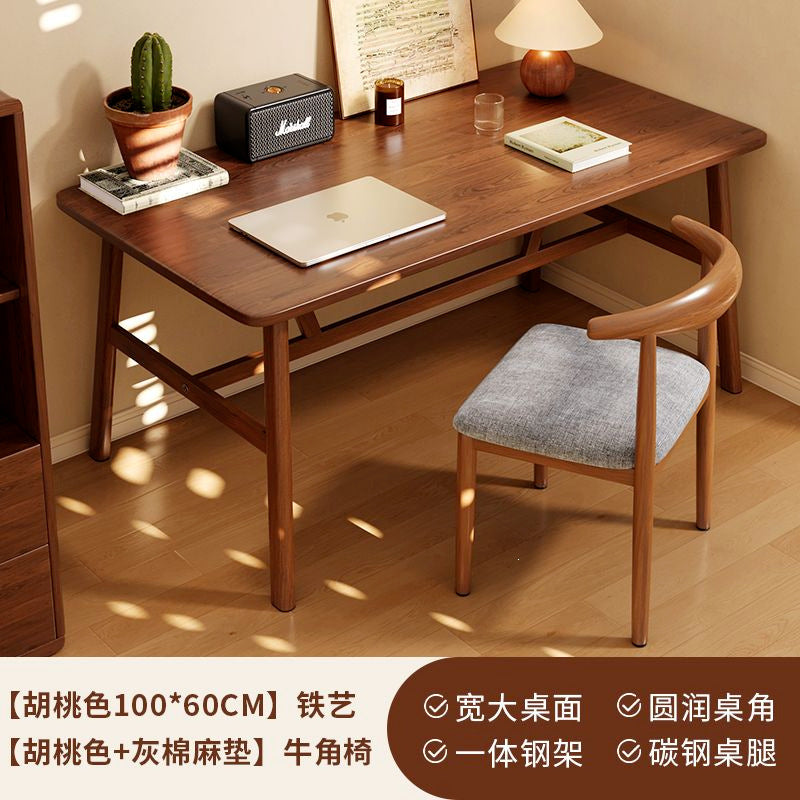Computer desk bedroom for home desk office table girl casual workbench rectangular simple rental house table and chair