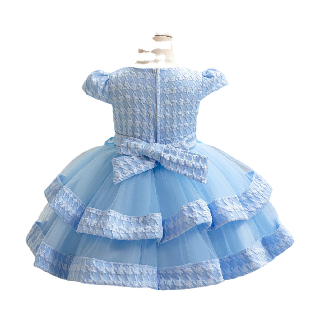 New arrivalin stockgirl satin wedding dress princess dress first birthday dress catch week evening dress baby dress