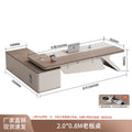 Boss table casual modern accessible luxury president table chairman's office executive table classy sense manager table and chair combination