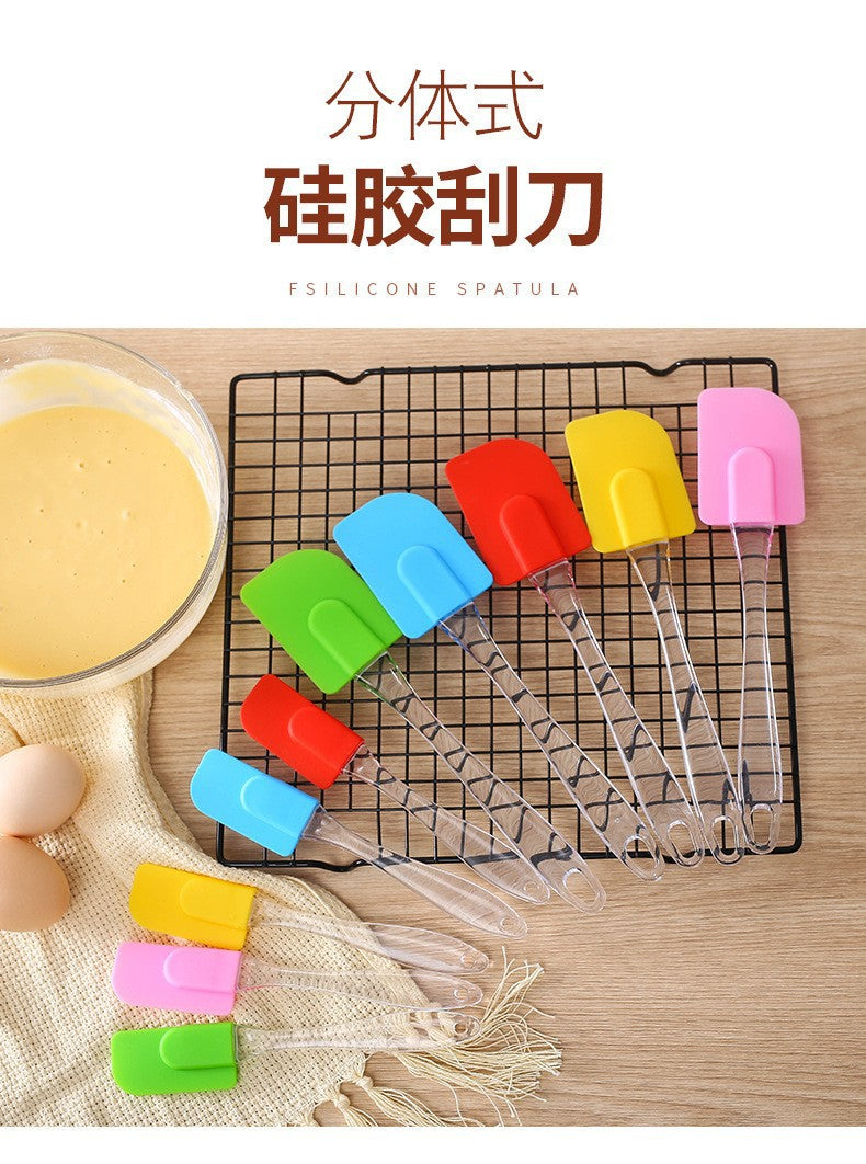 Baking tools transparent silicone cake separating large spatula cream spatula large spatula