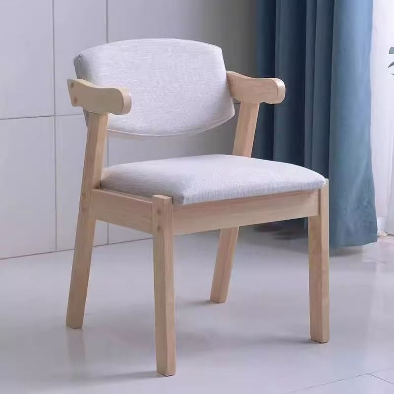 Solid wood dining chair scandinavianfrench medieval feng for home dining chair casual back dining chair black paddle restaurant bar chair