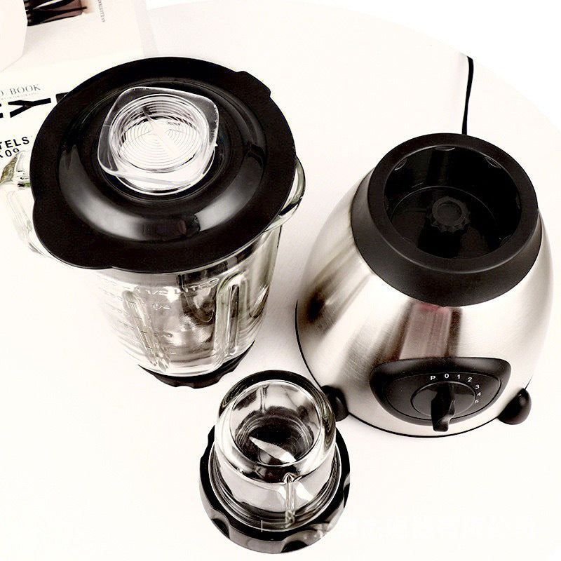2-in-1 glass blender: high-speed blender, juicer, multifunctional food processor, and baby food grinder