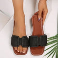 Ready-to-ship wholesale plus-size flat sandals for women, summer , fairy-style open-toe thong sandals