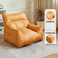 Beanbag lounger - perfect for small spaces, rentals, bedrooms, living rooms, and balconies - single person leisure sofa chair - tatami sofa