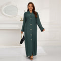 supply long sleeves looseplaid turkish cardigan robe elegant skirt on sale