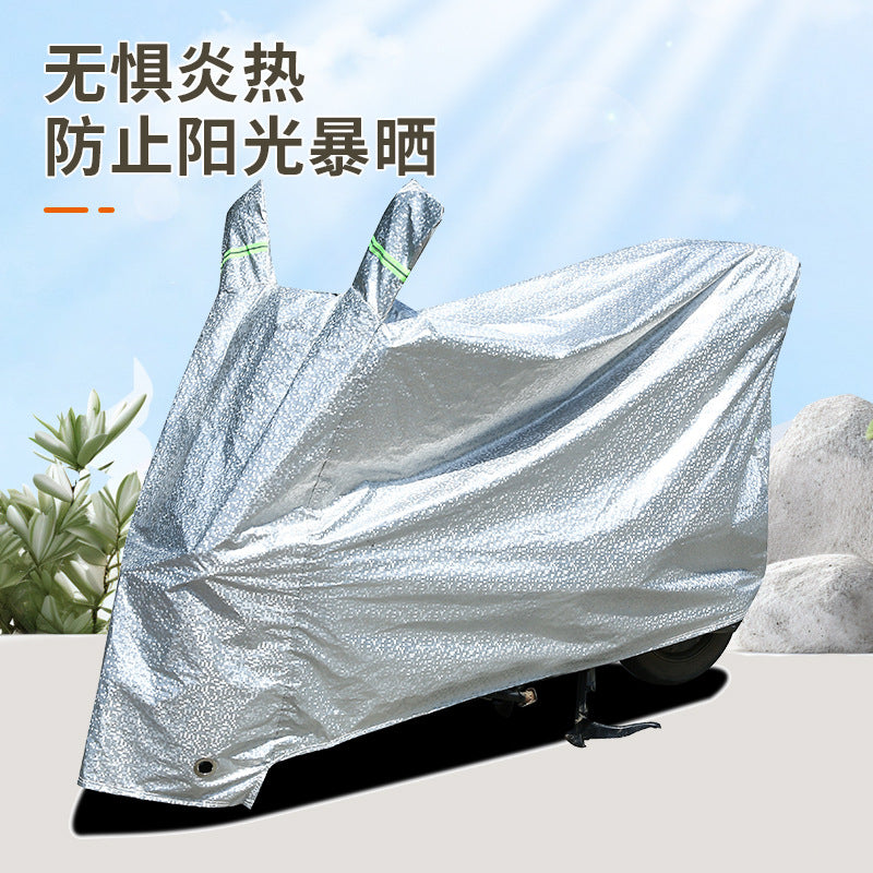 Electric vehicle cover, electric motorcycle cover, bicycle rain cover, dust cover, waterproof car cover, thickened electric vehicle sun cover