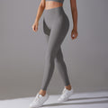 European and american high-waisted, tight-fitting, butt-lifting yoga pants - barely-there feel, antibacterial, no-panty-lining needed, quick-dry leggings for running, training, and fitness