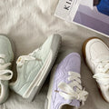 Thick sole sneakers for women 2026new arrival spring autumcasualeasiest for matchniche style lightweight sports ins trendy korean style bread shoes
