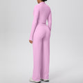 Cloud-feel outdoor casual yoga outfit - three-piece set: one-shoulder open back, high-waisted, butt-lifting, quick-dry running & fitness set
