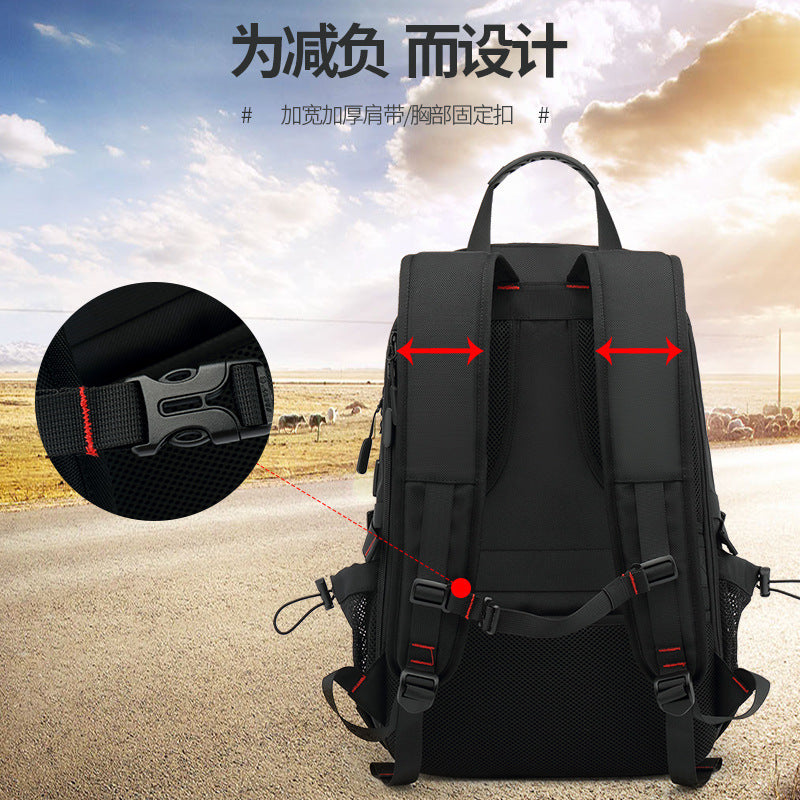 Outdoor Mountaineering Leisure Large Capacity Travel Backpack Business Travel Backpack Women's Luggage Multifunctional Travel Bag Men