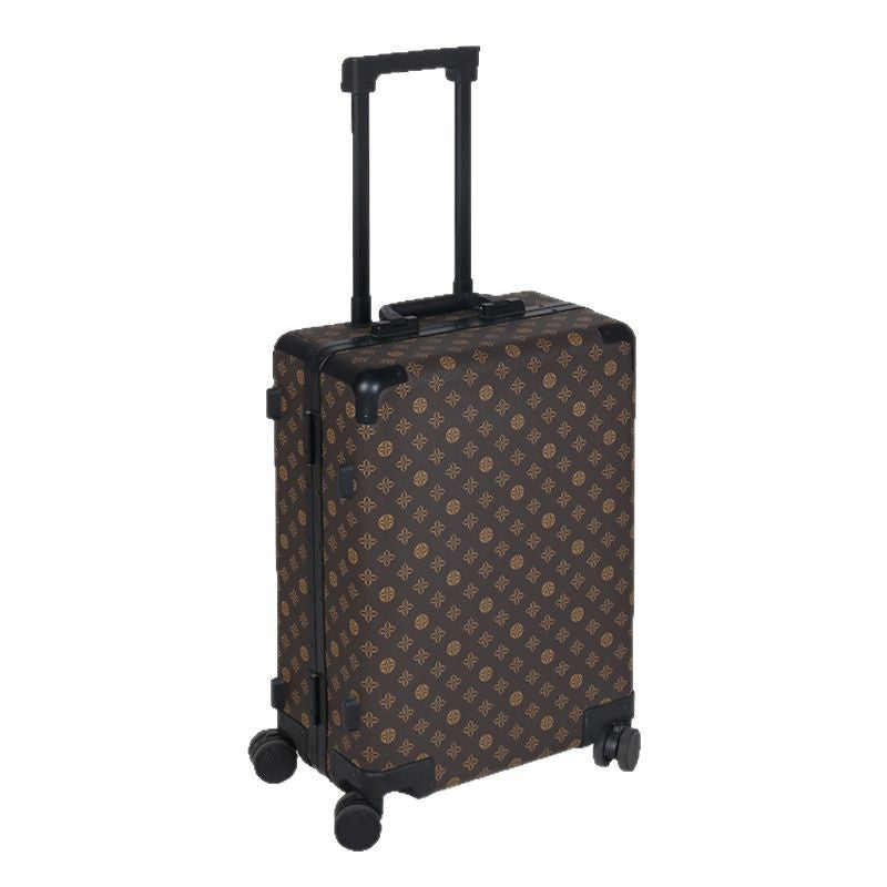 Cross-border moving abroad Air check box Large capacity folding suitcase Universal wheel Classic presbyopia suitcase